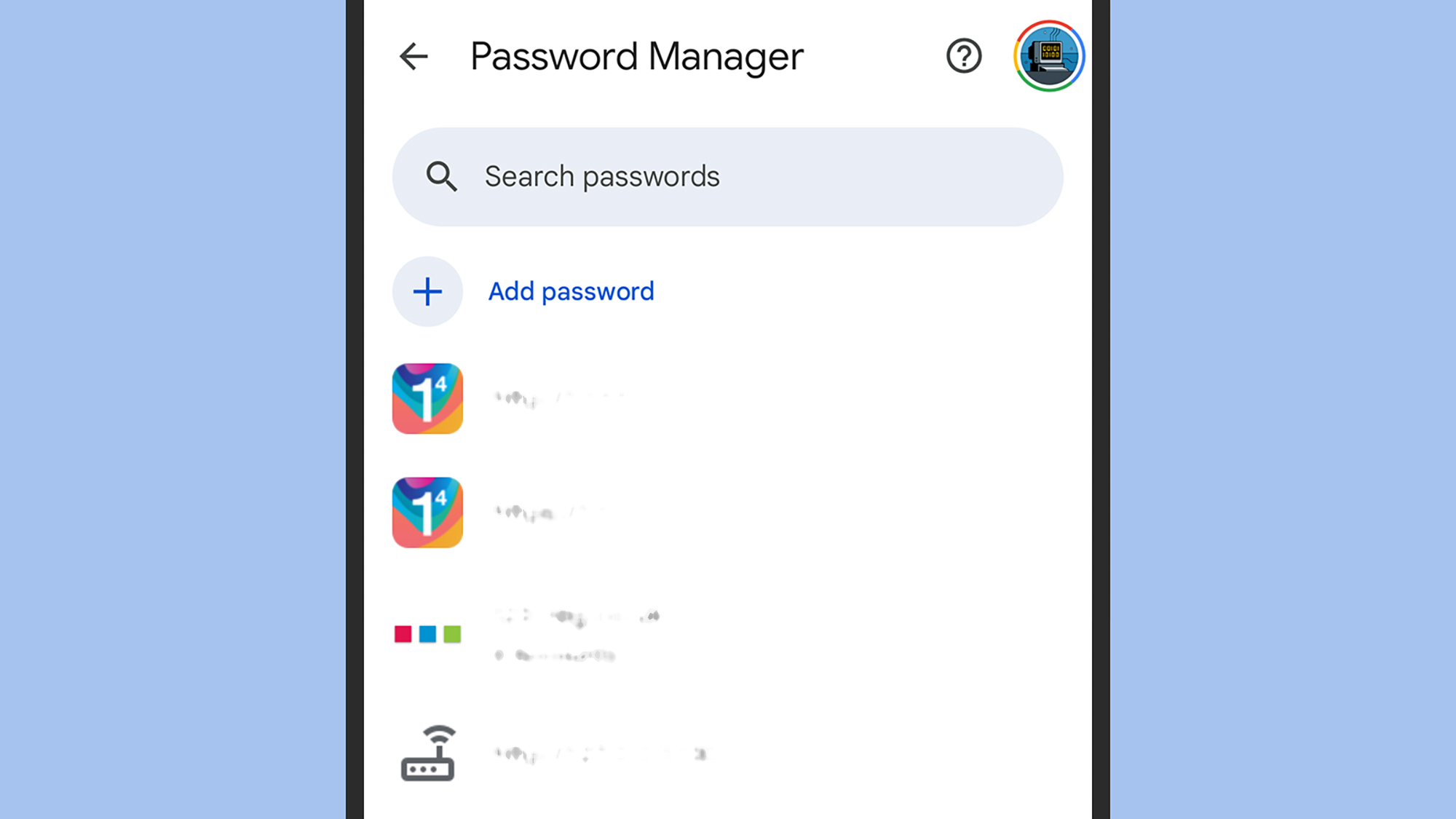 Google Password Manager