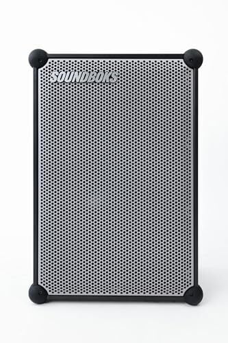 SOUNDBOKS 4 – Bluetooth Performance Speaker – USB-C Charging Battery – Loudest Party Speaker with 40 Hours of Battery – Wireless and Portable Speaker - Designed in Denmark – 126dB (Metallic Gray)