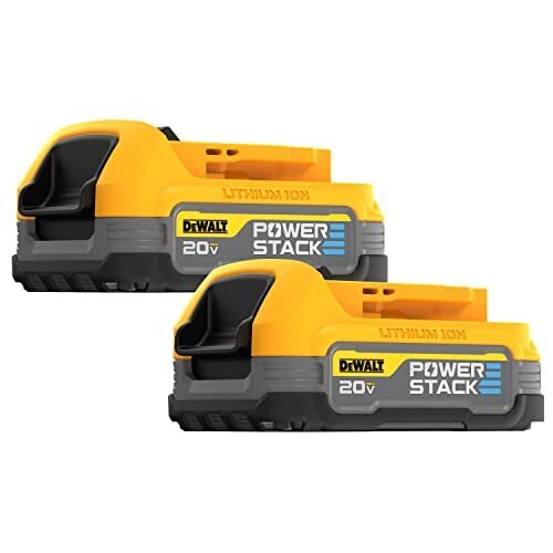 DEWALT 20V MAX POWERSTACK Lithium Ion Battery 2 Pack (DCBP034-2)