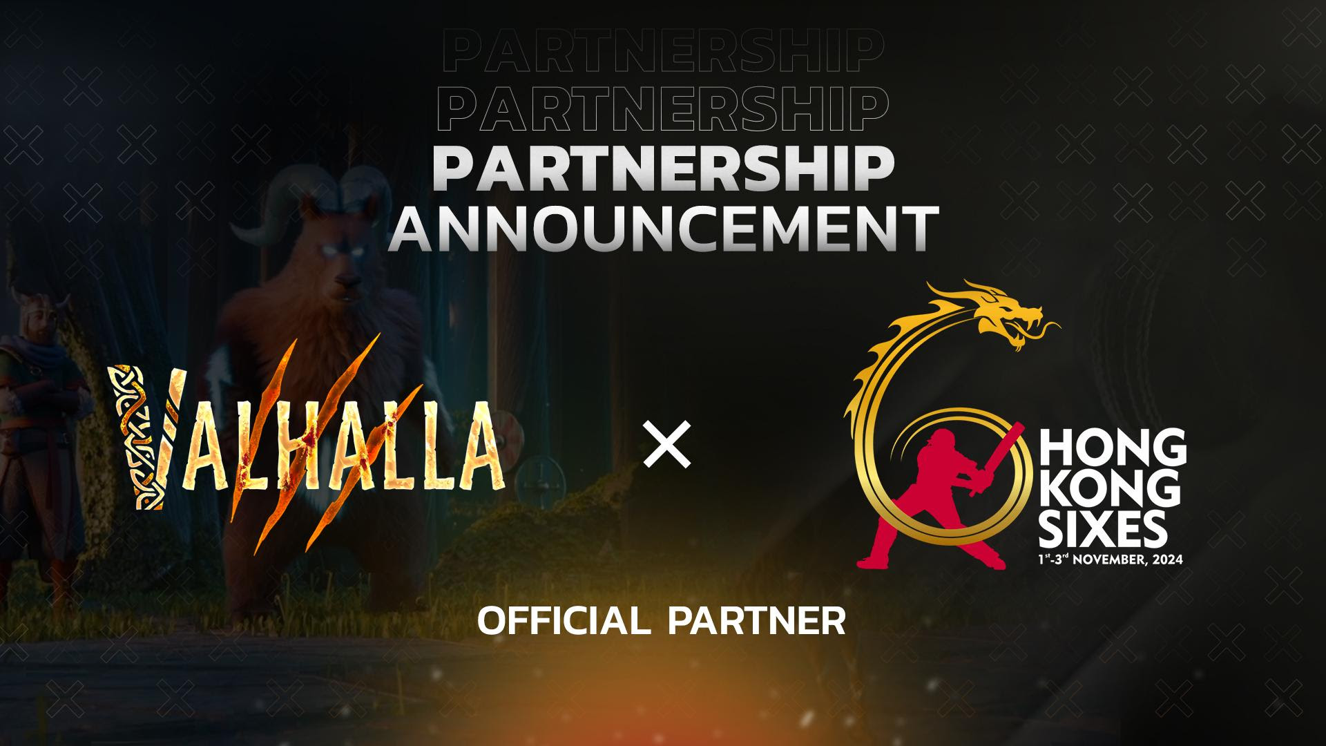 Valhalla Announces Partnership with Hong Kong International Cricket Sixes