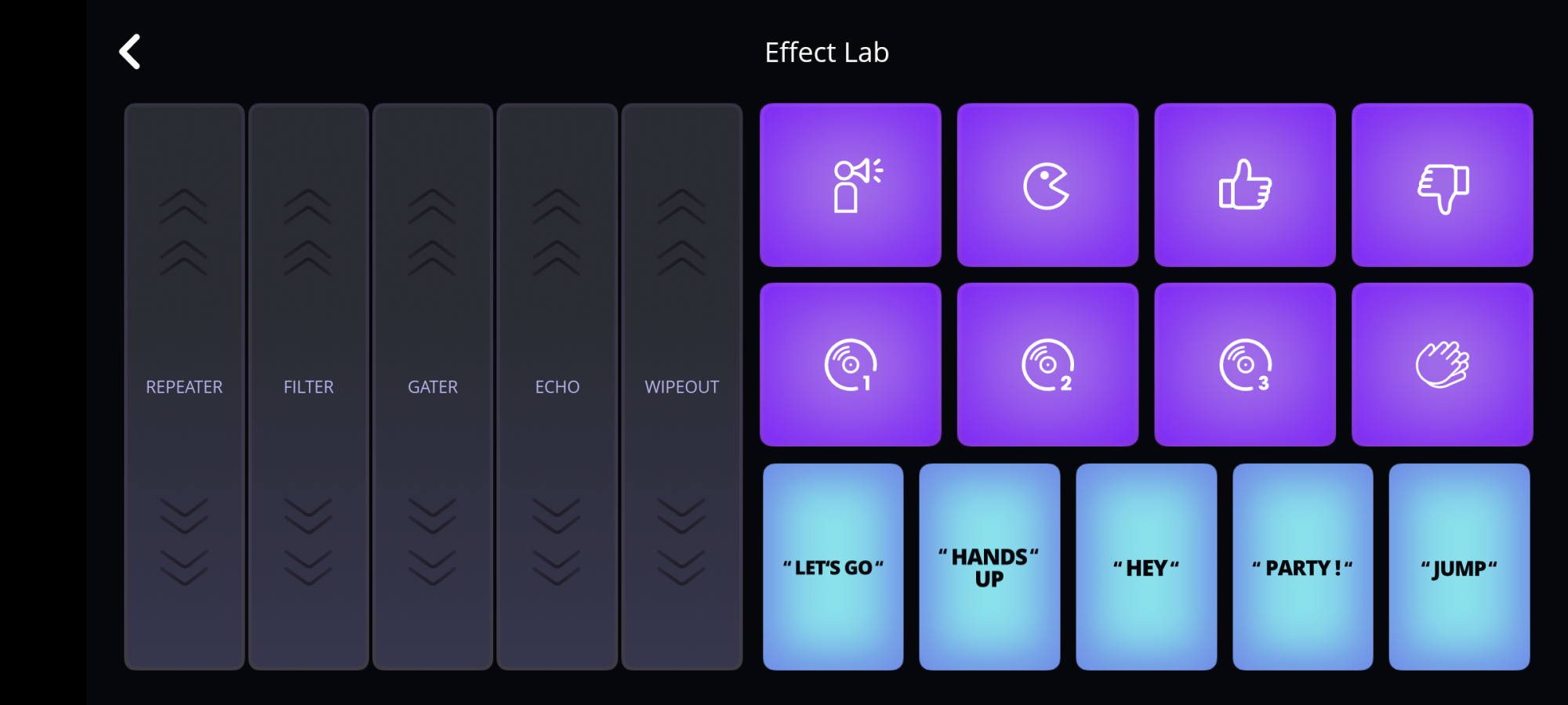 The JBL Effect Lab lets you DJ your music.