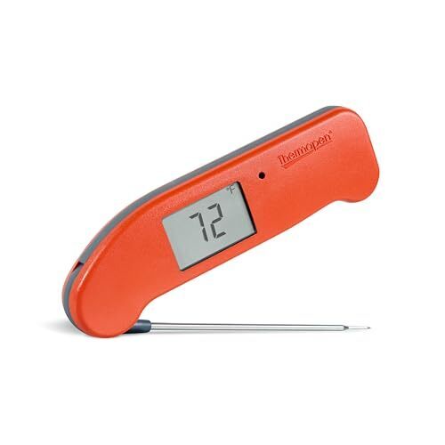 ThermoWorks Thermapen ONE, No. 1 Recommended Instant-Read Thermometer - Cayenne Pepper Red